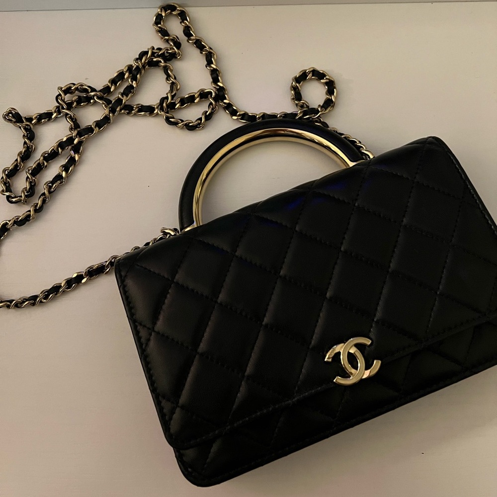 Authentic black Chanel bag